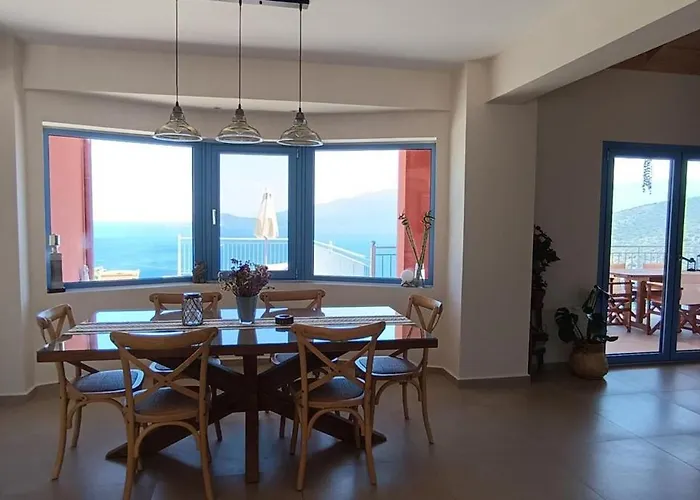 别墅 Augustela Seaview Vacation Agia Efimia